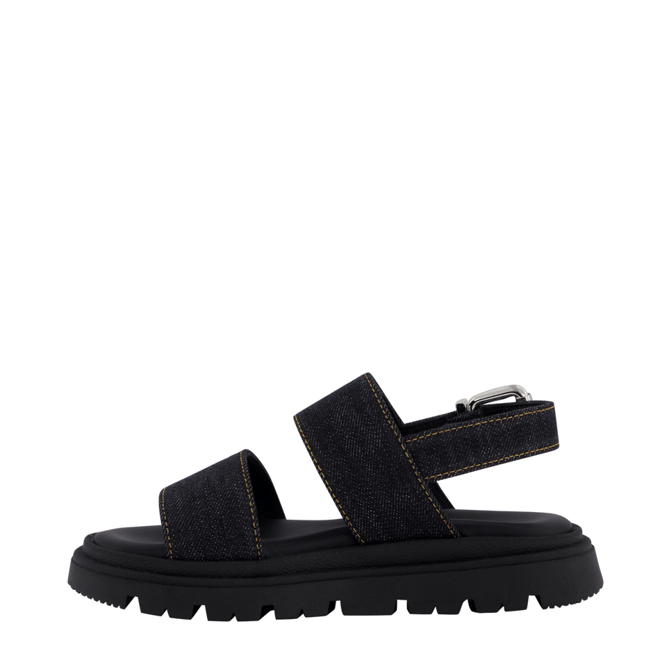 Dsquared2 Kinder Meisjes Sandalen Zwart