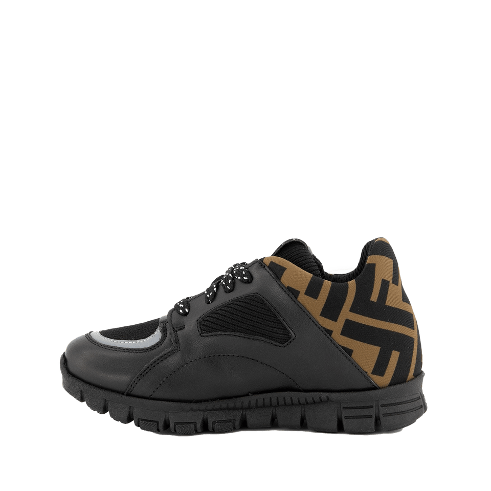 Fendi Kinder Unisex Sneakers Zwart 19