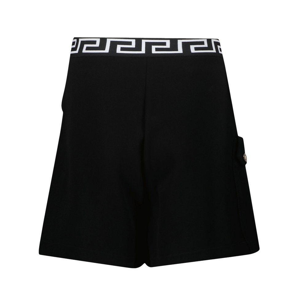 Versace Kinder Meisjes Shorts Zwart