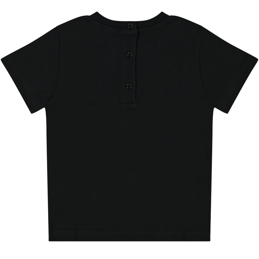 Balmain Baby Unisex T-Shirt Zwart