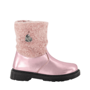 MonnaLisa Kids Girls Boots Light Pink