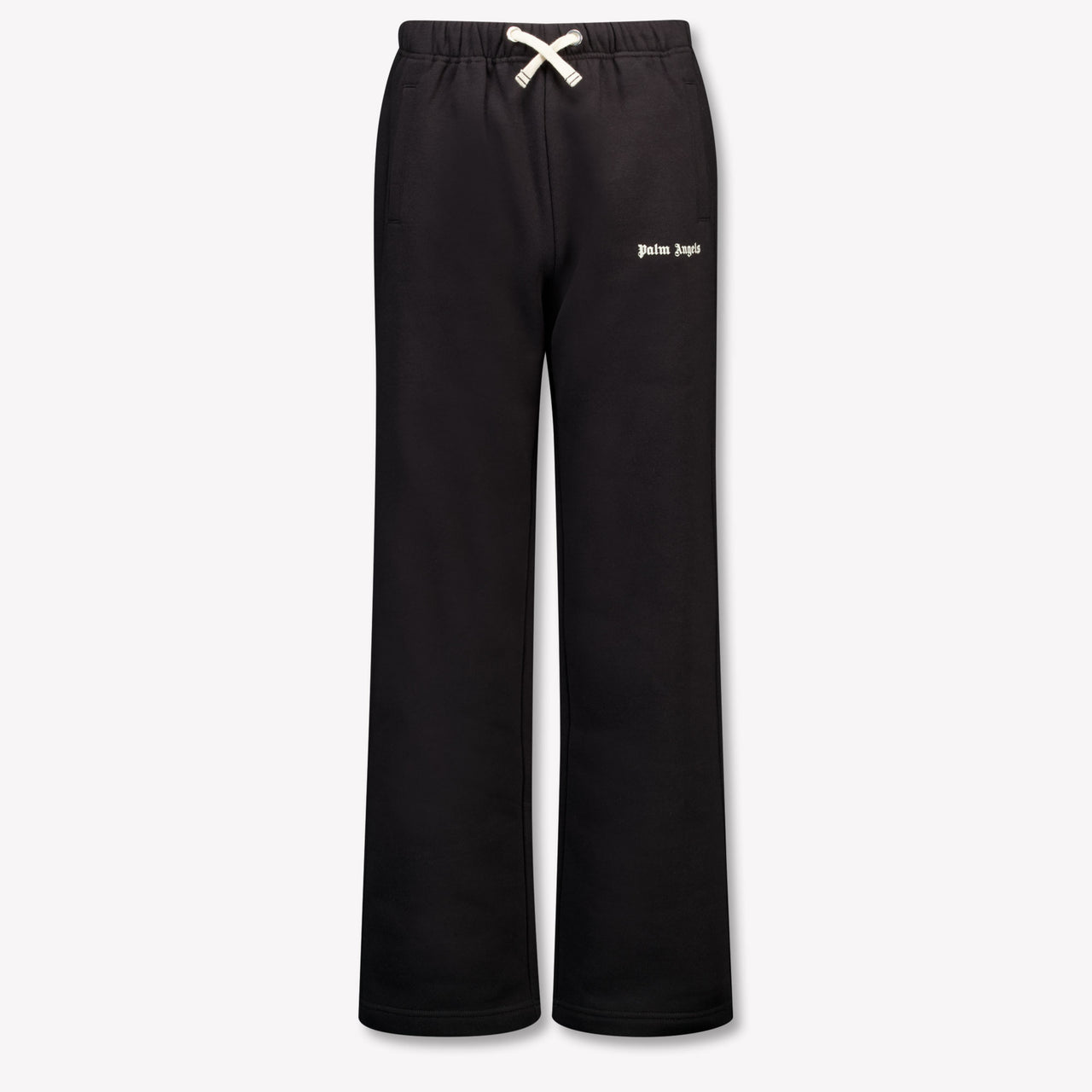 Palm Angels Kids Boys Pants In Black