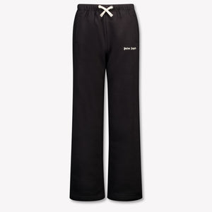 Palm Angels Kids Boys Pants In Black