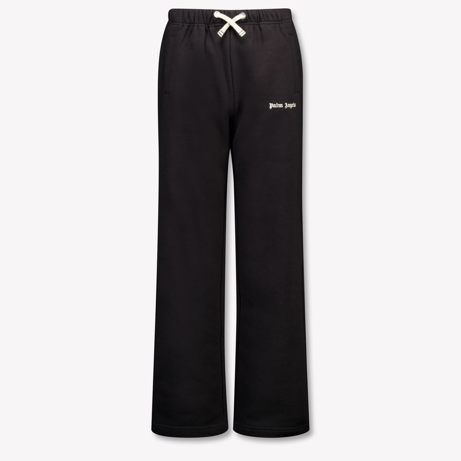 Palm Angels Kids Boys Pants In Black