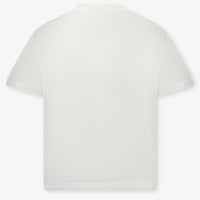 Palm Angels Kids Girls T-Shirt In White