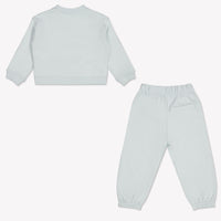 Palm Angels Baby Jongens Joggingpak In Licht Blauw