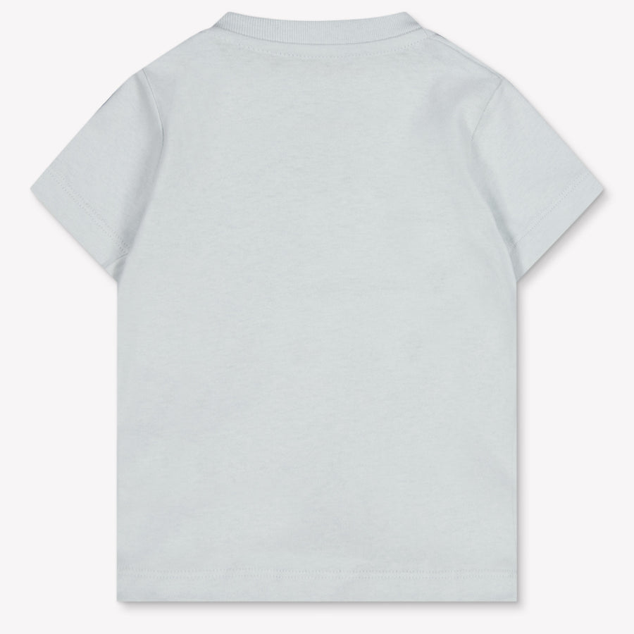 Palm Angels Baby Boys T-Shirt In Light Blue