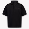 Palm Angels Kinder Jongens Polo In Zwart