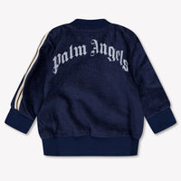 Palm Angels Baby Jongens Vest In Navy