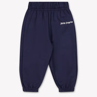 Palm Angels Baby Boys Pants In Navy