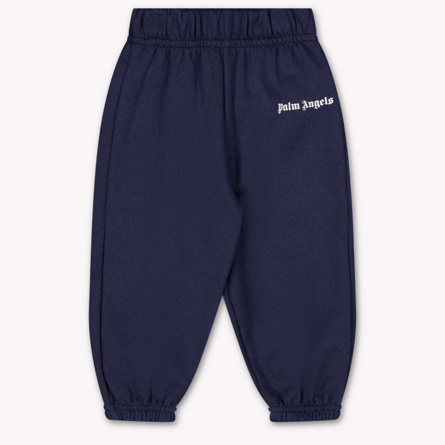 Palm Angels Baby Boys Pants In Navy