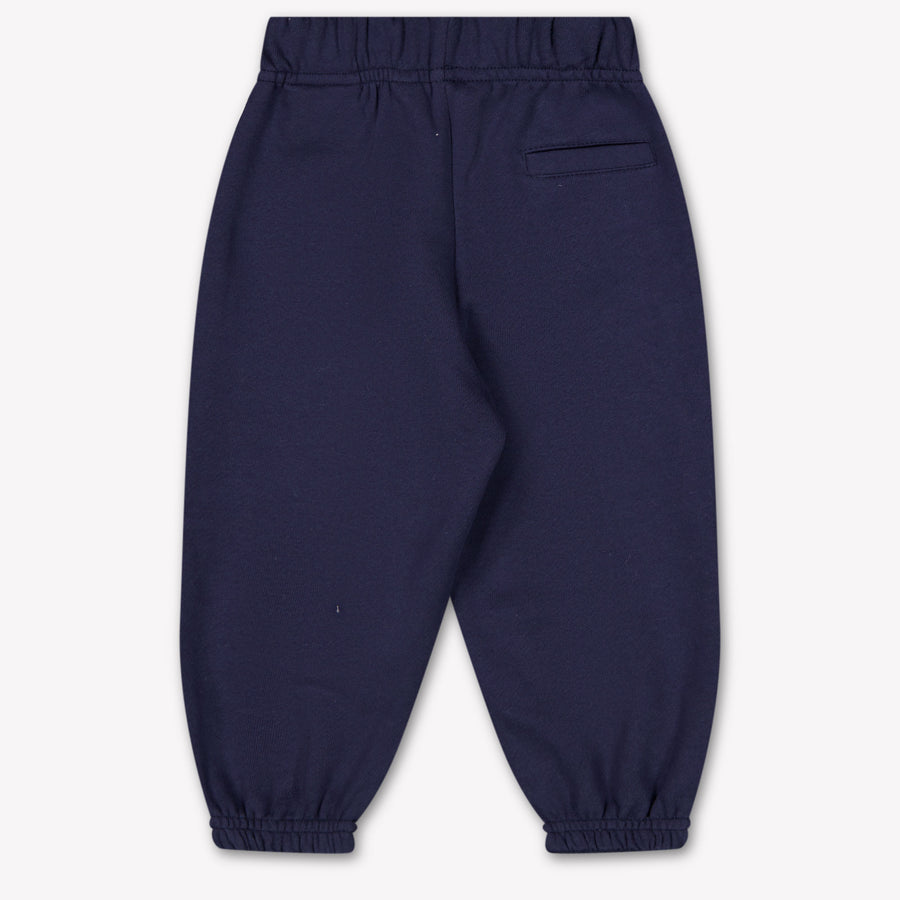 Palm Angels Baby Boys Pants In Navy