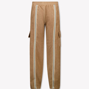 Palm Angels Kinder Unisex Broek In Beige
