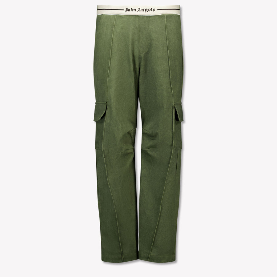 Palm Angels Kinder Jongens Broek In Army