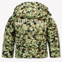 Palm Angels Kinder Jongens Winterjas In Army