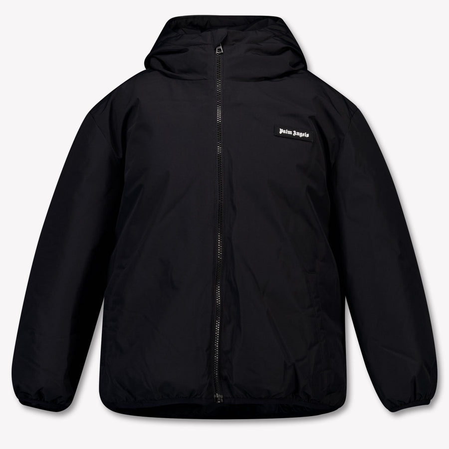 Palm Angels Kids Boys Jackets In Black
