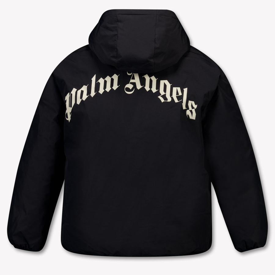 Palm Angels Kids Boys Jackets In Black
