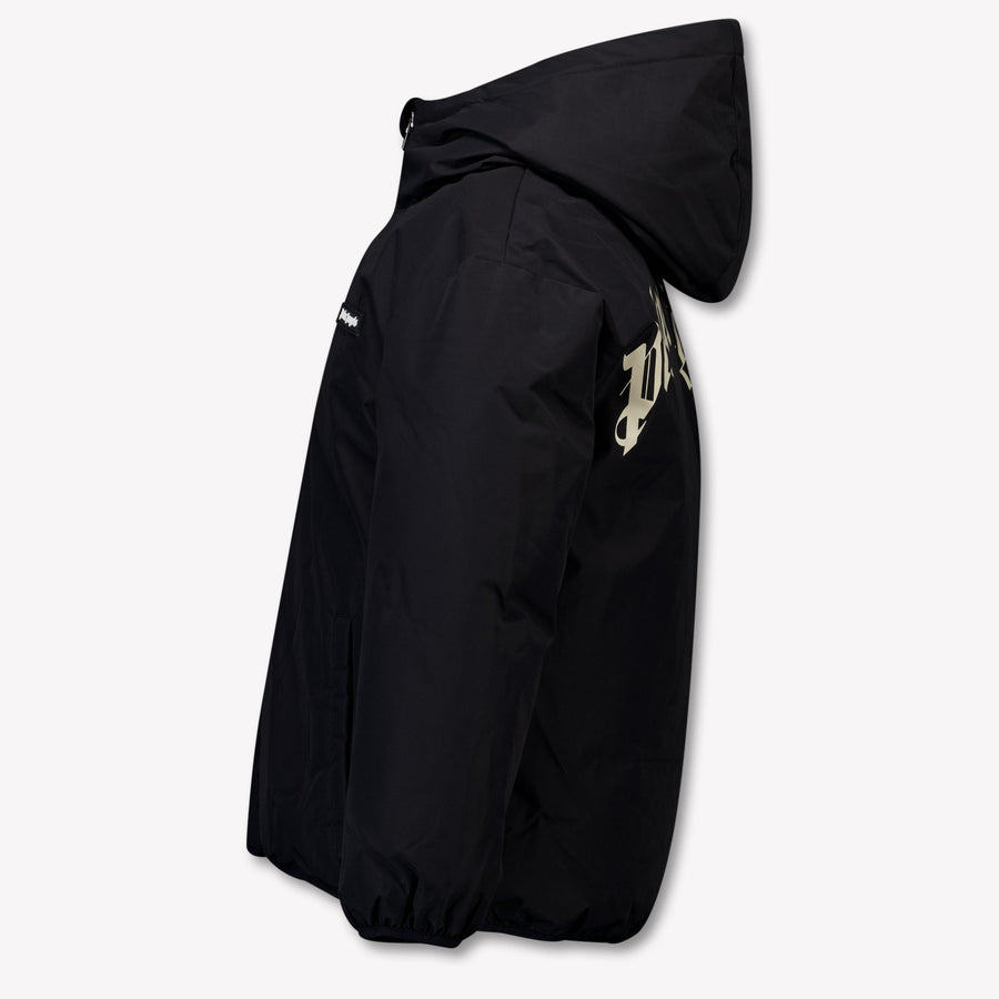 Palm Angels Kids Boys Jackets In Black