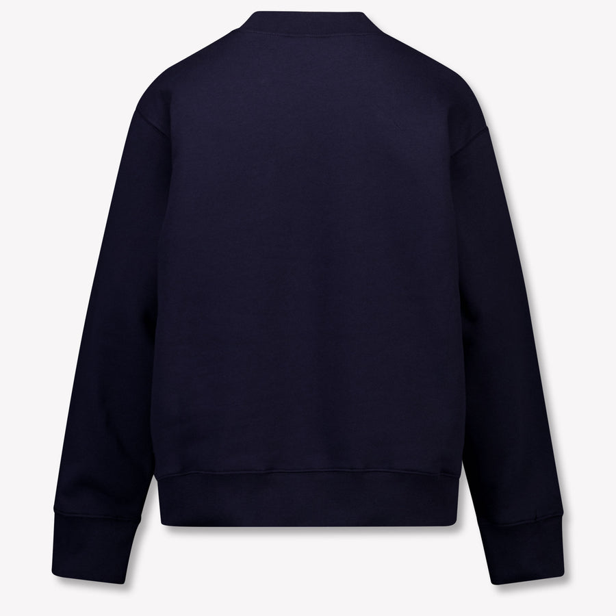 Palm Angels Kinder Unisex Trui In Navy