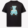 Palm Angels Kids Unisex T-Shirt In Black