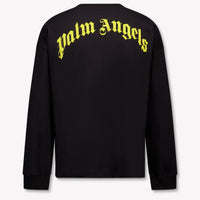 Palm Angels Kids Unisex T-Shirt In Black