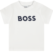 Boss Baby Jongens T-Shirt Wit