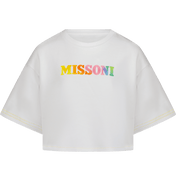 Missoni Kids Girls T-Shirt White
