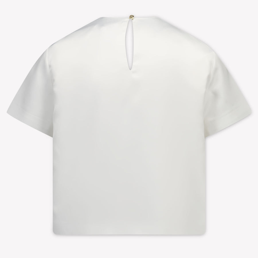 Prinsessefin Kinder Meisjes T-Shirt In Wit