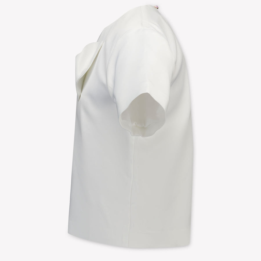 Prinsessefin Kinder Meisjes T-Shirt In Wit