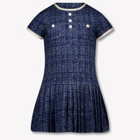 Prinsessefin Kinder Meisjes Jurk In Navy