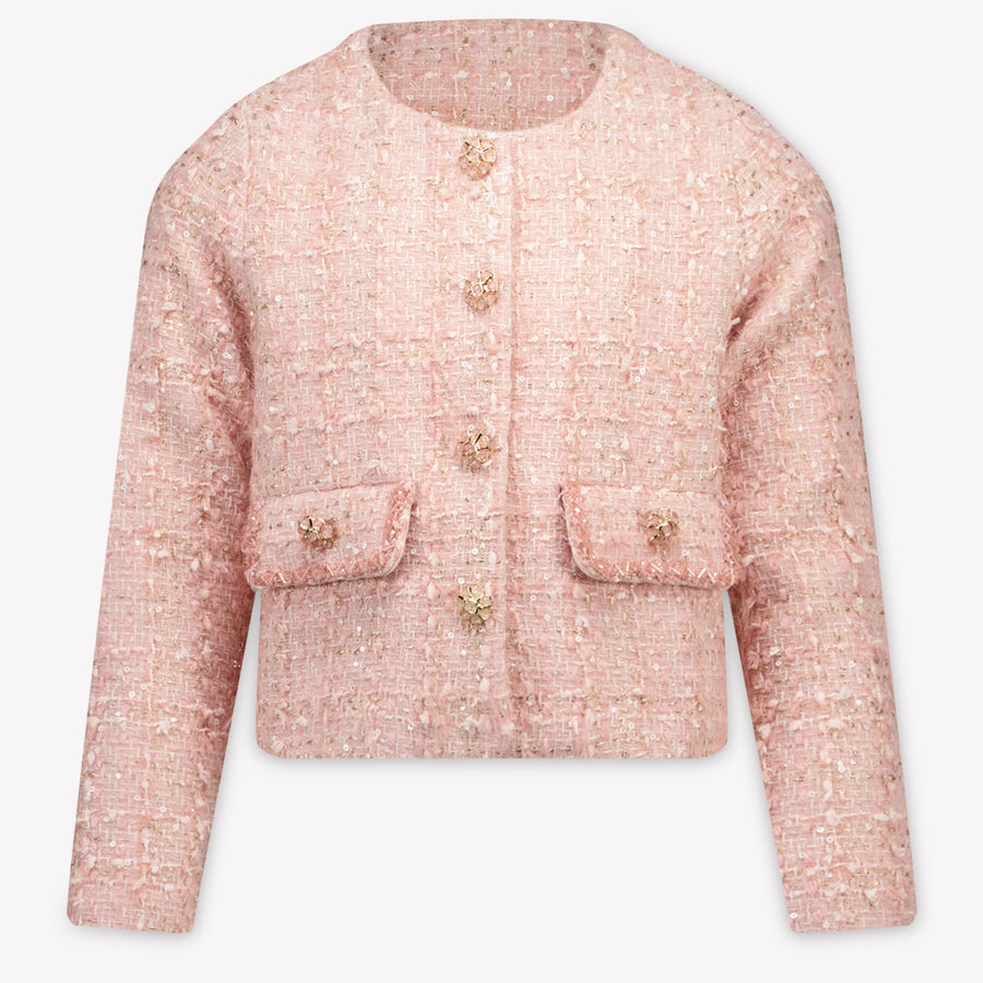Prinsessefin Girls Blazer in Light Pink