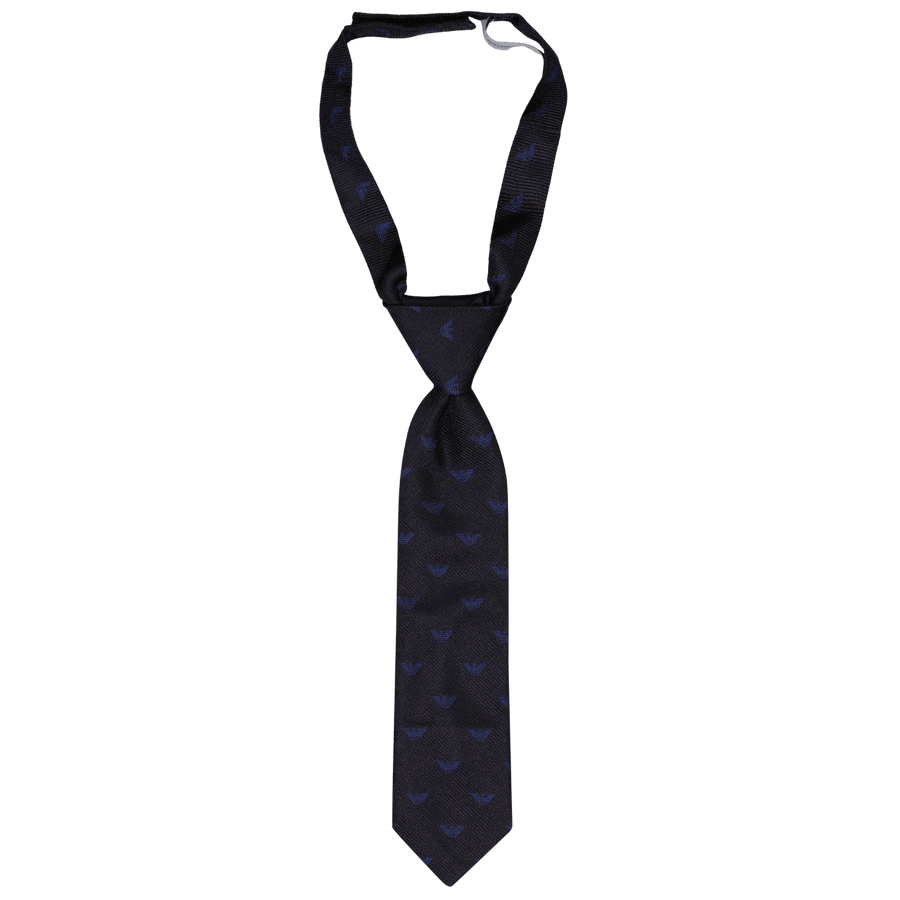 Armani Baby Jongens Stropdas Navy m