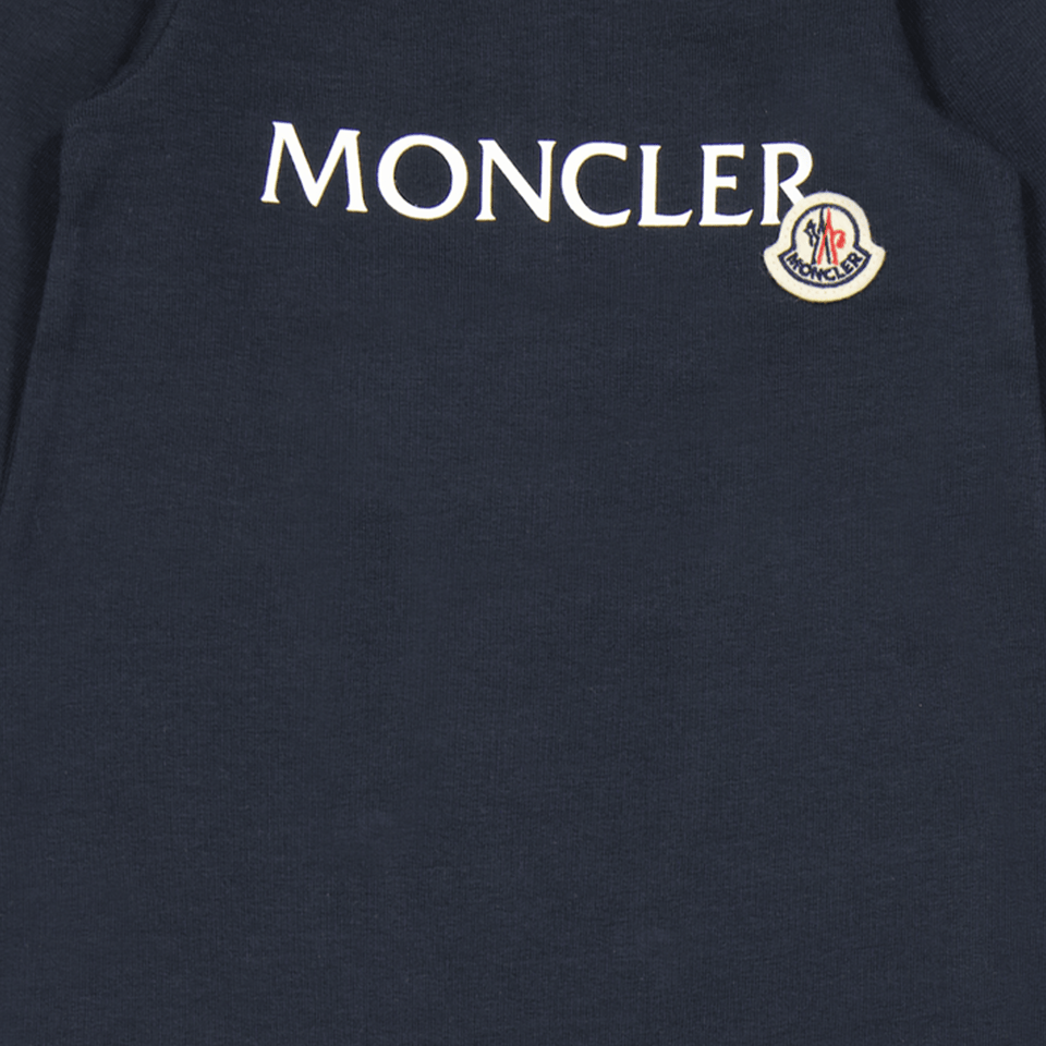 Moncler Baby Jongens Boxpakje In Navy