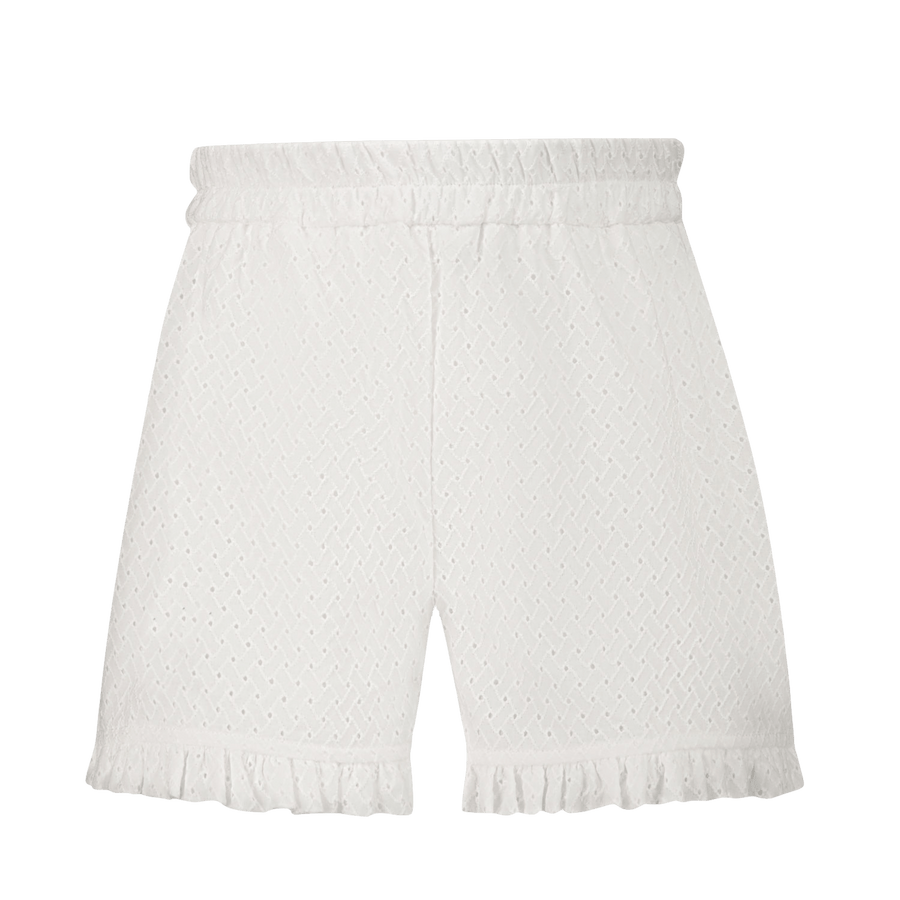 MonnaLisa Baby Meisjes Shorts Wit 6 mnd