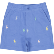 Ralph Lauren Baby Jongens Shorts Licht Blauw