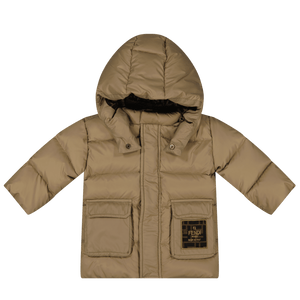 Fendi Baby Unisex Jas Camel 6 mnd