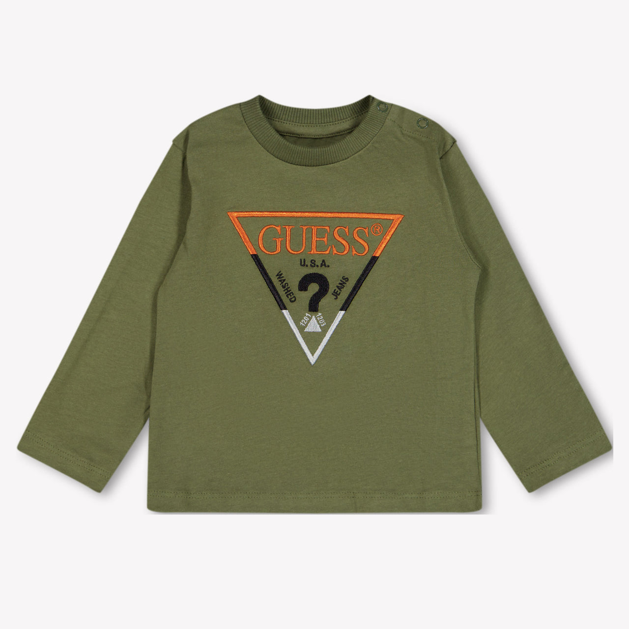 Guess Baby Jongens T-Shirt In Army