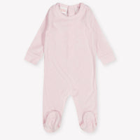 Guess Baby Girls Playsuit In Light Pink