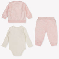 Guess Baby Meisjes Joggingpak In Licht Roze