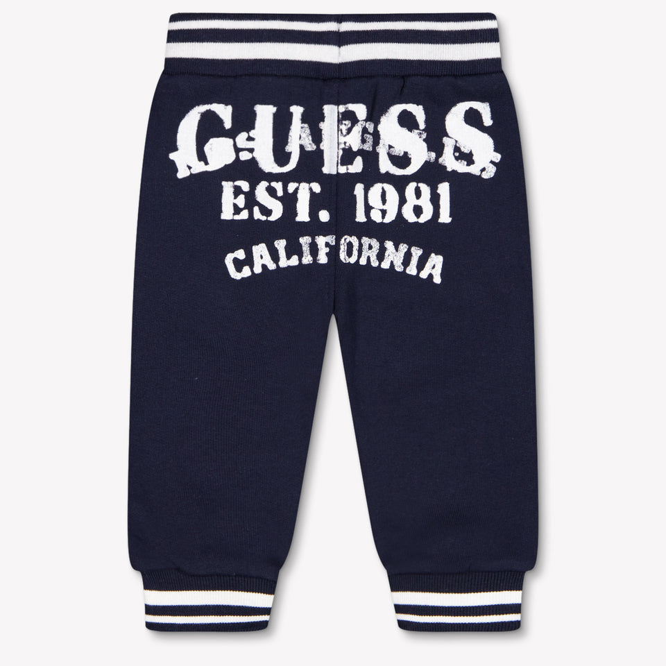 Guess Baby Boys Pants In Navy