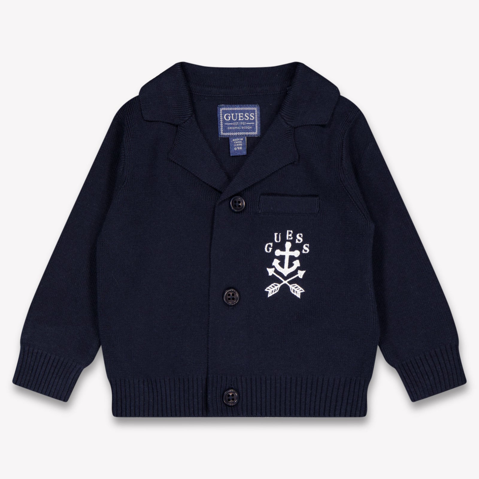 Guess Baby Jongens Vest In Navy