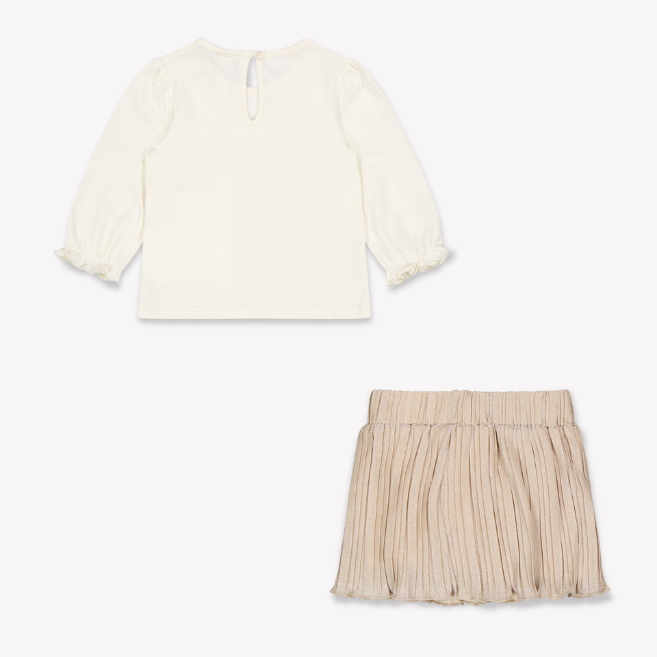 Guess Baby Meisjes Setje In Beige