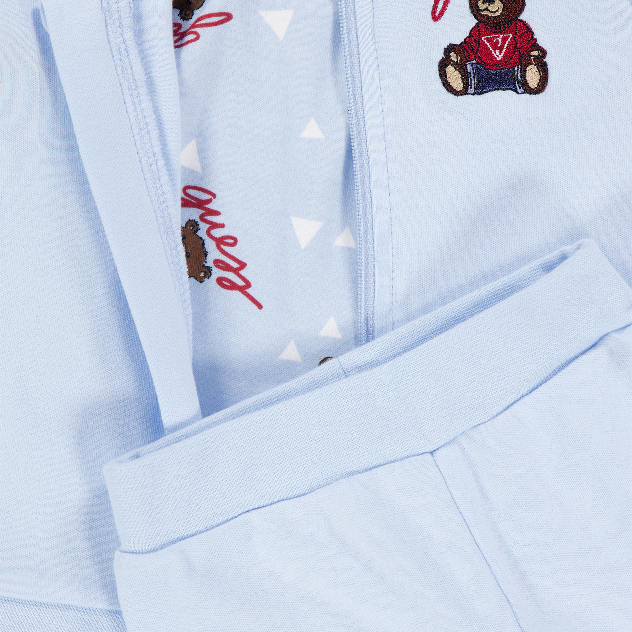 Guess Baby Jongens Joggingpak In Licht Blauw