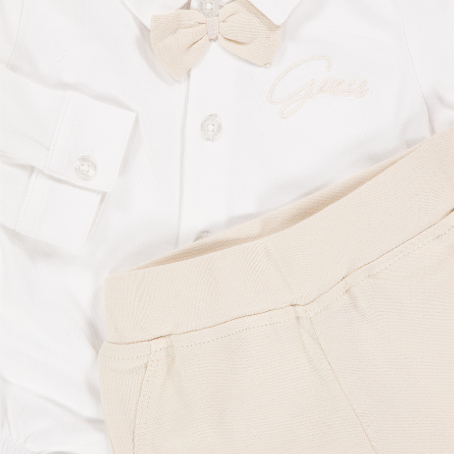 Guess Baby Jongens Setje In Wit