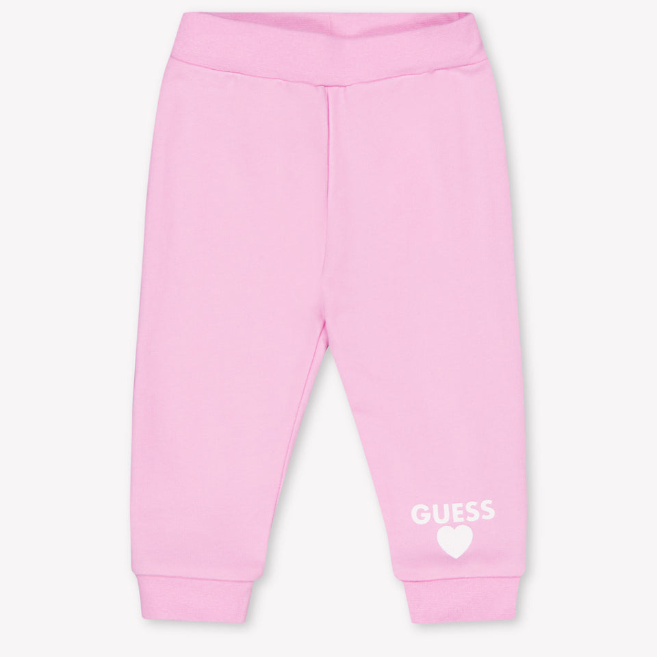 Guess Baby Girls Jogging suit In Pink