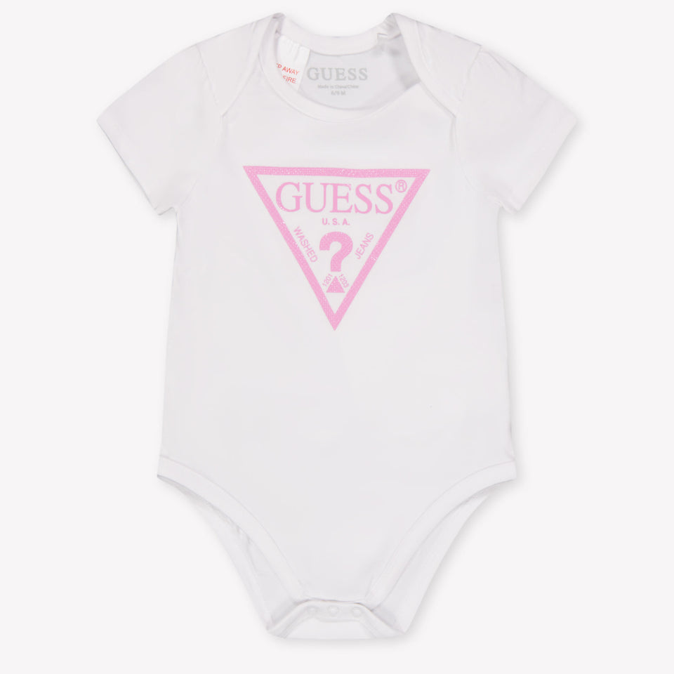 Guess Baby Girls Jogging suit In Pink