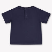 Guess Baby Jongens T-Shirt In Navy