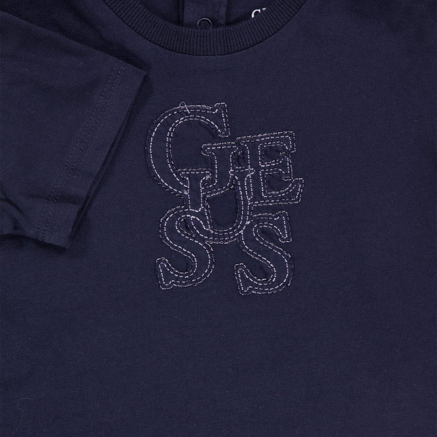 Guess Baby Jongens T-Shirt In Navy