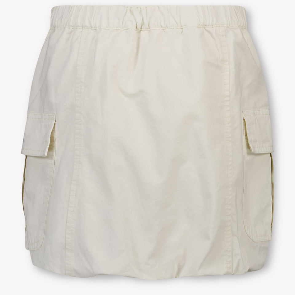 Guess Kids Girls Skirt In Ecru