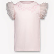 Guess Kids Girls T-Shirt In Light Pink